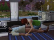 Eliza Pancakes starts her porn career! Woke up her husband | Sims 4 - Porn Stories (Part 1) 14/16