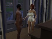 Eliza Pancakes starts her porn career! Woke up her husband | Sims 4 - Porn Stories (Part 1) 4/16