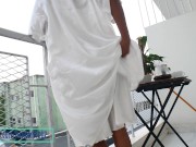 Morning 6:00am Masturbation In My Balcony The Newspaper Boy Spy Me 2/16