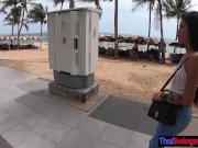 Asian amateur teen hottie went for coffee and then for a hard fuck 2/16