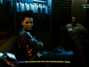 Exploring Cyberpunk 2077 First Run Part 22 Johnny takes over 1/16