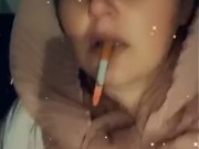 Arabic sexy smoking slut 13/16