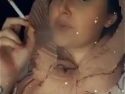 Arabic sexy smoking slut 2/16