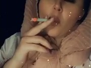 Arabic sexy smoking slut 4/16