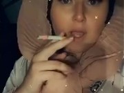Arabic sexy smoking slut 9/16