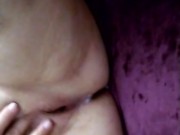 Naughty girl playing with creampie to get off 5/16