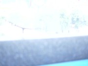 Mi chica muy nerviosa y tímida se desnuda en el funicular parte 1 4/16