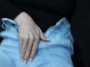 Накачал её рот спермой!!! Публичный секс в авто. 2/16