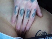 Накачал её рот спермой!!! Публичный секс в авто. 5/16