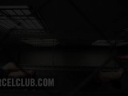 Hardcore DP for French brunette Clea in Prison 1/16