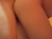 wytrysk na plecach macochy w szatni w parku wodnym 13/16