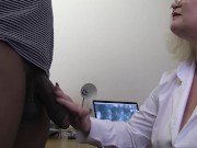 Dr. Lacey loves her patients big cock 3/16