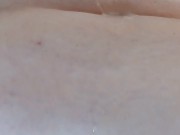 Busty BBW Gets her Chubby Belly and Shaved Pussy Coated in Cum 2/16