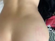 Pounding my kitten before we unpack 2/16