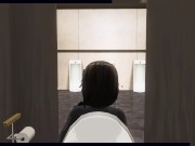 3D HENTAI Teacher helped schoolgirl cum in the toilet 1/16