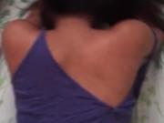 Sexy college chick gets some morning sex her sexy ass bouncing with oil 11/16