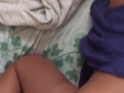 Sexy college chick gets some morning sex her sexy ass bouncing with oil 3/16