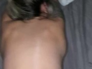 beautiful blonde gets woken up and fucked in both holes 5/16