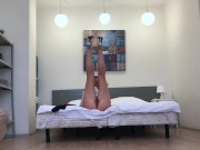 Slut Eats Cum From Her Torn Nylon Pantyhose! 6/16