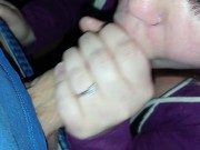 Birthday BJ before he fucked me in the butt 12/16