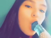 Cute  girl practicing blowjobs 16/16