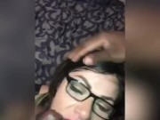 2 bbc step sons cum all over sexy milf step moms face threesome ( snippet from new vid) 14/16