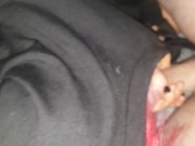 Pink hair slut out on my dick, sucks the soul out my dick 7/16