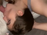 Sexy wife takes her first facial 5/16