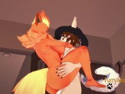 Pokemon Hentai - Flareon is fucked by dog with cum in her pussy 10/16