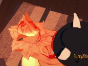 Pokemon Hentai - Flareon is fucked by dog with cum in her pussy 3/16