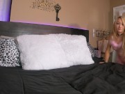 Mrs Nelson gets caught masturbating and rides stepsons big dick as a valentines day surprise 1/16