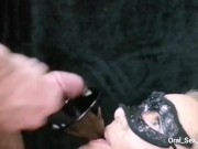 Blowjob and HUGE Cumshot in the funnel! So fucking HOT! 14/16