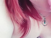 Playful teen makes her tight pink pussy pulse. 2/16