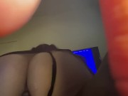 Thick ass Puerto Rican cowgirl style on BBC teaser  3/16