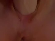 Horny Milf in Tall Boots Finger Bangin Cummin on Dildo with Hitachi 10/16