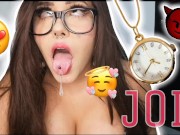 (JOI) Petite Latina Stepsister tricks you in to cumming