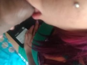 no dejo estudiar a mi amiga lizi love, pido que me chupe la polla mientras estudia en el pc 5/16