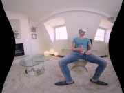 Stepmom rides your cock while you watch VR porn 1/16