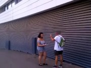 BIG TITTED babe wants to fuck a guy from the street 4/16