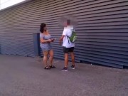 BIG TITTED babe wants to fuck a guy from the street 5/16