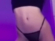 Leaked video, Fit girl showing perfect tits and stomach 2/16