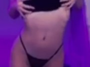 Leaked video, Fit girl showing perfect tits and stomach 7/16