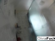 Pierced Olivia washes off after long day 11/16