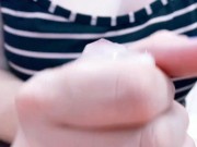 Perfect blowjob - I sucked my standards until I cum a lot. 16/16