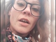 I went food shopping with a vibrator strapped in my panties. How long did I last? 14/16