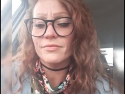 I went food shopping with a vibrator strapped in my panties. How long did I last? 16/16