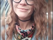 I went food shopping with a vibrator strapped in my panties. How long did I last?