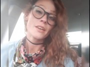 I went food shopping with a vibrator strapped in my panties. How long did I last? 6/16