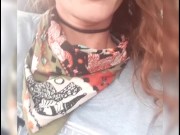 I went food shopping with a vibrator strapped in my panties. How long did I last? 7/16