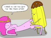 Princess Bubblegum Fucks a Banana Guard - Adventure Time Porn Parody 4/16
